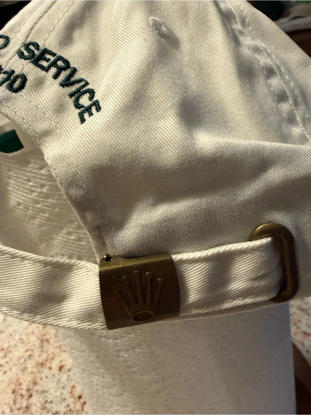 Rolex World Service Vintage 2010 Baseball Cap
